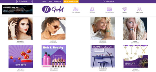 JJ Gold Net 30 Vendor of Wholesale Jewelry