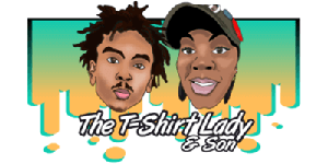 The T-Shirt Lady & Son logo